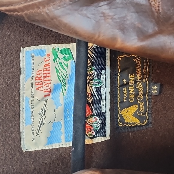 Aero Leather Barn Jacket - Picture 2 of 7